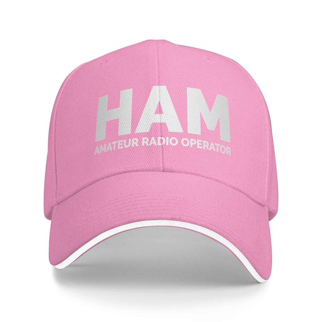 Amateur Ham Radio Baseball Cap  Y2k Funny Men Women Hip Hop Hats Sun-Proof Custom Logo Hiking Fishing  Caps Birthday Gift