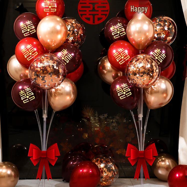 Wedding Balloon Pillar and Aisle Décor Set for Engagements and New Home Celebrations.