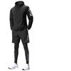Conjunto de Running de Secado Rápido para Hombre, Manga Larga, Ropa para Fitness, Gimnasio, Entrenamiento Deportivo