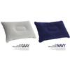 Large Inflatable Camping Pillow - Thickened Flocked Square Design, Folding Travel Pillow for Sleeping and Backrest.