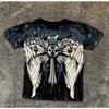 Sommer Herren T-Shirt Personalisierte Totenkopf Druck T-Shirts Bequemes Rundhals T-Shirt Outdoor Street Style Top Lässige Damenbekleidung
