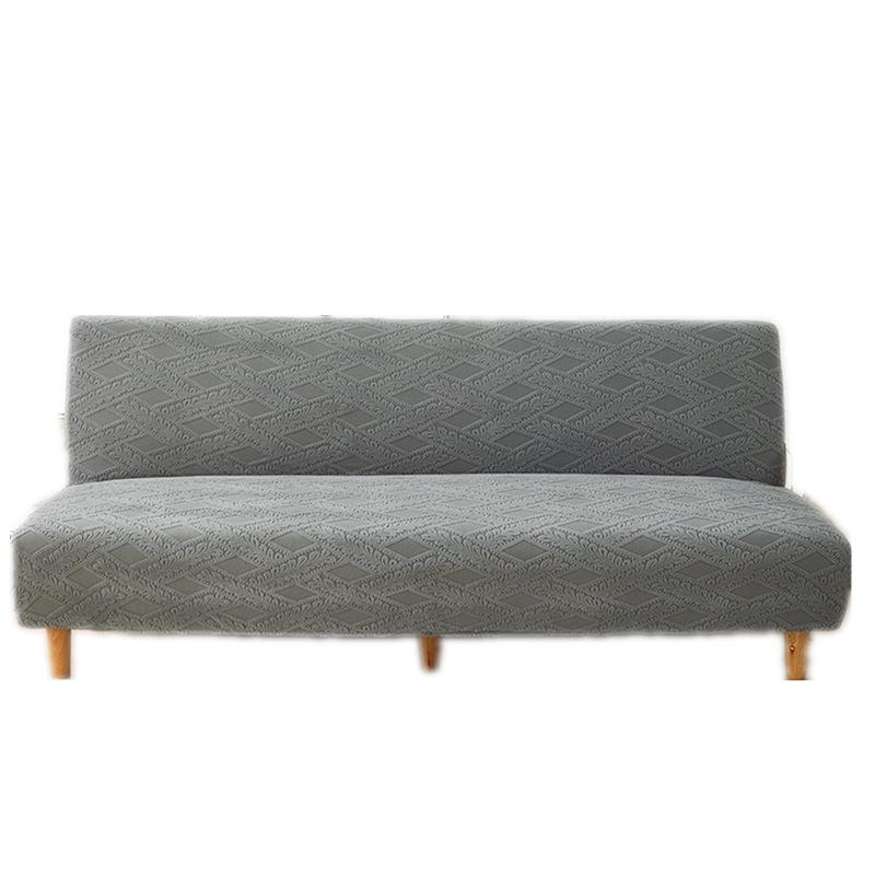 Non-Slip Stretch Jacquard Armless Sofa Bed Cover