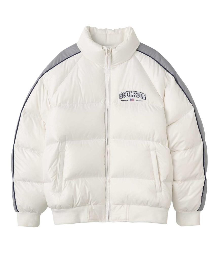 Sculptor 105 Rds Raglan Puffer Down White