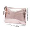 Portable Soft PU Leather Coin Purses Zipper Waterproof Short Wallet Storage Slim Purse