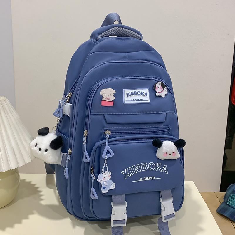 Schoolbags for Children Elementary School Students for Girls Junior High School Students Letter Backpack