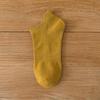 Men's Summer Breathable Low-Cut Anti-Odor Socks - Moisture-Wicking, Sweat-Absorbent, Solid Color
