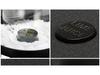 Dreischichtige Kunststoff-Salz- und Zuckerrand-Box für Saftcocktails mit individuellem Logo