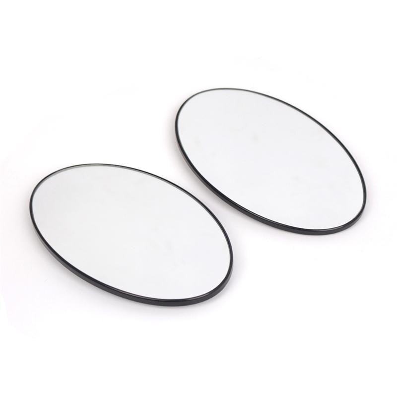 2Pcs Car Rearview Mirror Glass 51167058063 For BMW Mini Cooper R50 R52 R53 2001-2006 Wing Mirror Door Base 51167192472