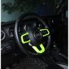 3X Green Steering Wheel Moulding Trim Cover for Jeep Wrangler JL 2018+/JT +