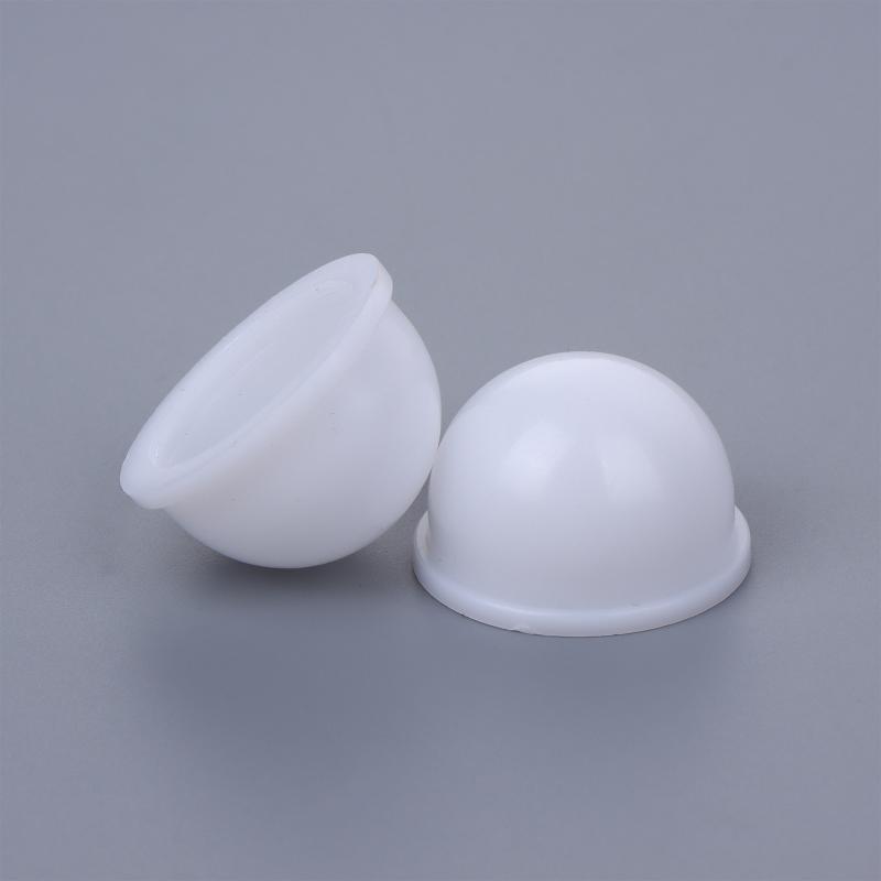 Light Sensor Ball, White Spherical Light Guide, Light Meter Housing, Dome Cover Plastic Light Sensor Housing