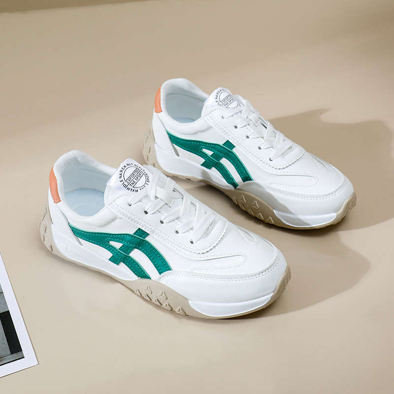 

Single shoes women s spring and autumn new versatile casual light sports Forrest Gump running non-slip soft sole 40 зелёный