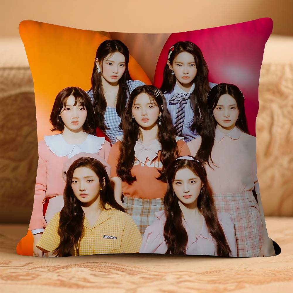 Kpop W-Weeekly ANIME Kissenbezug Auto Sofakissenbezug Weihnachtsgeschenk 40x40cm 45x45cm