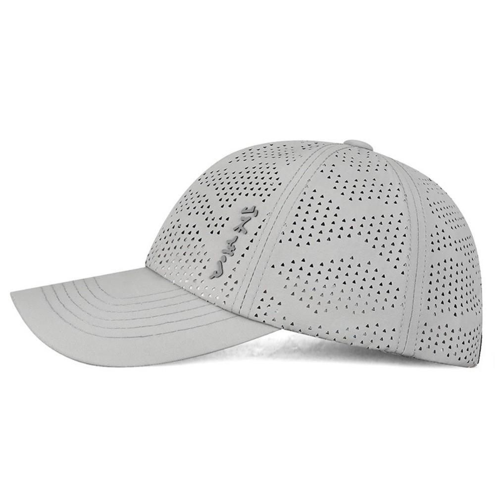 Anti-UV Running Hat Quick Dry Sun Hat Fashion Mesh Baseball Cap Summer