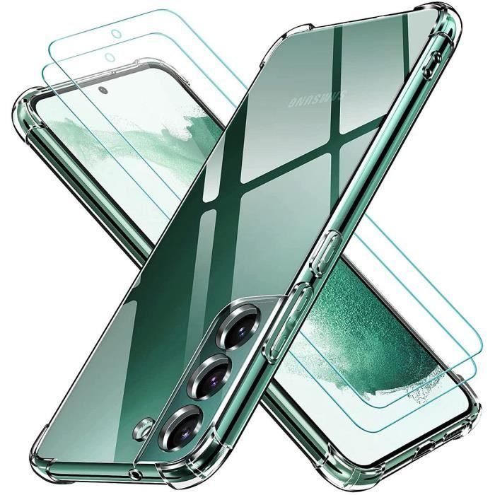 Coque - PROSHOP - pour Samsung S22 (6.1") - Silicone Renforcée - Transparent - Souple