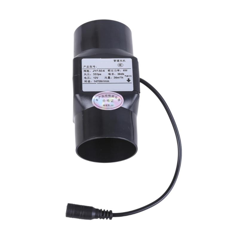 12V Abluftventilator Zuhause Leise Inline-Kanalventilator Industrieventilator Badezimmer Küchenlüfter für Badezimmer Küche