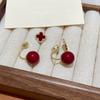 Tide Metal Fringed Earrings, High-end Temperament, Long Stud Earrings, Women's Exaggerated Earrings.