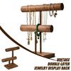 Robusto Supporto Espositore per Gioielli in Legno Elegante Supporto Espositore a T in Legno Organizzatori per Esporre Braccialetti e Orologi