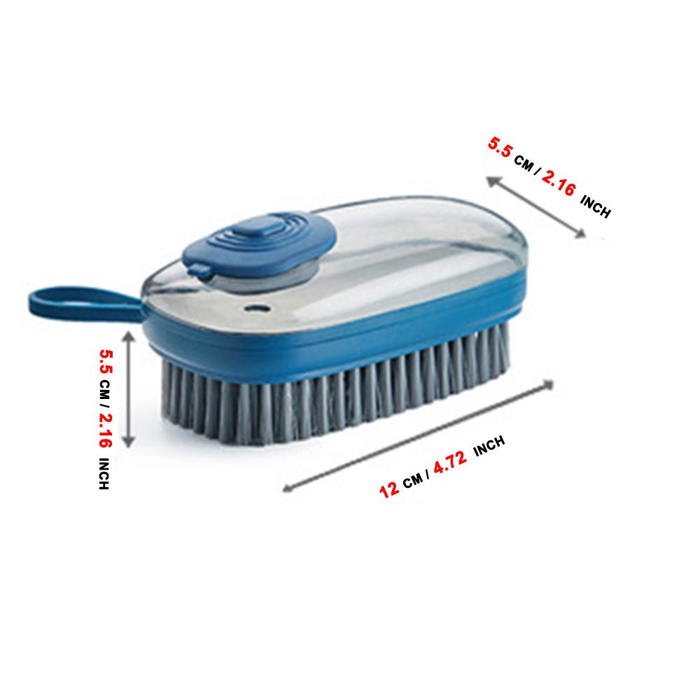 Laundry Cleaning Brush Household Hard Wool Shoes Washing Tools Kitchen Pot Dish Automatic Liquid Addition Brush