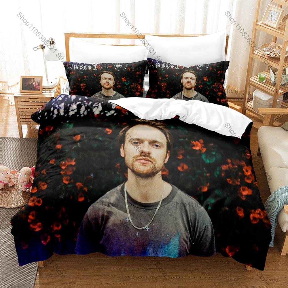 FINNEAS For Cryin Out Loud Album Cover FCOL Lotus HD Print Bedding Set Duvet Cover + 2 Pillowcases Polyester Indie Pop Teen Room
