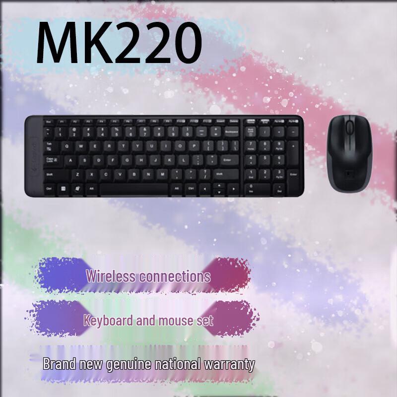 

Logitech MK220 Wireless Keyboard and Mouse Combo