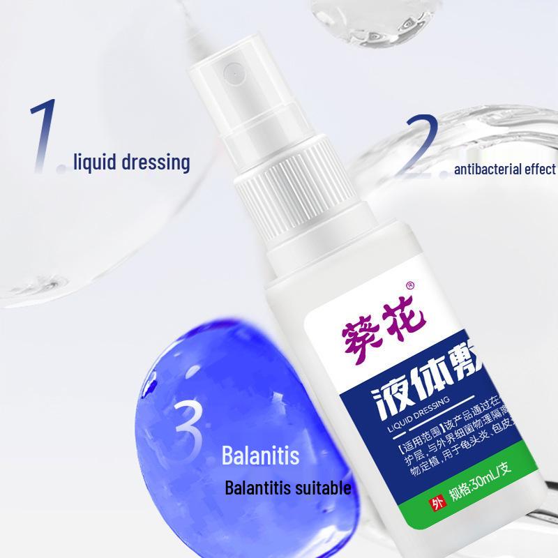 Sunflower Medical Balanitis Relief Spray: For Itching, Odor & Inflammation of Men's Sensitive Areas.