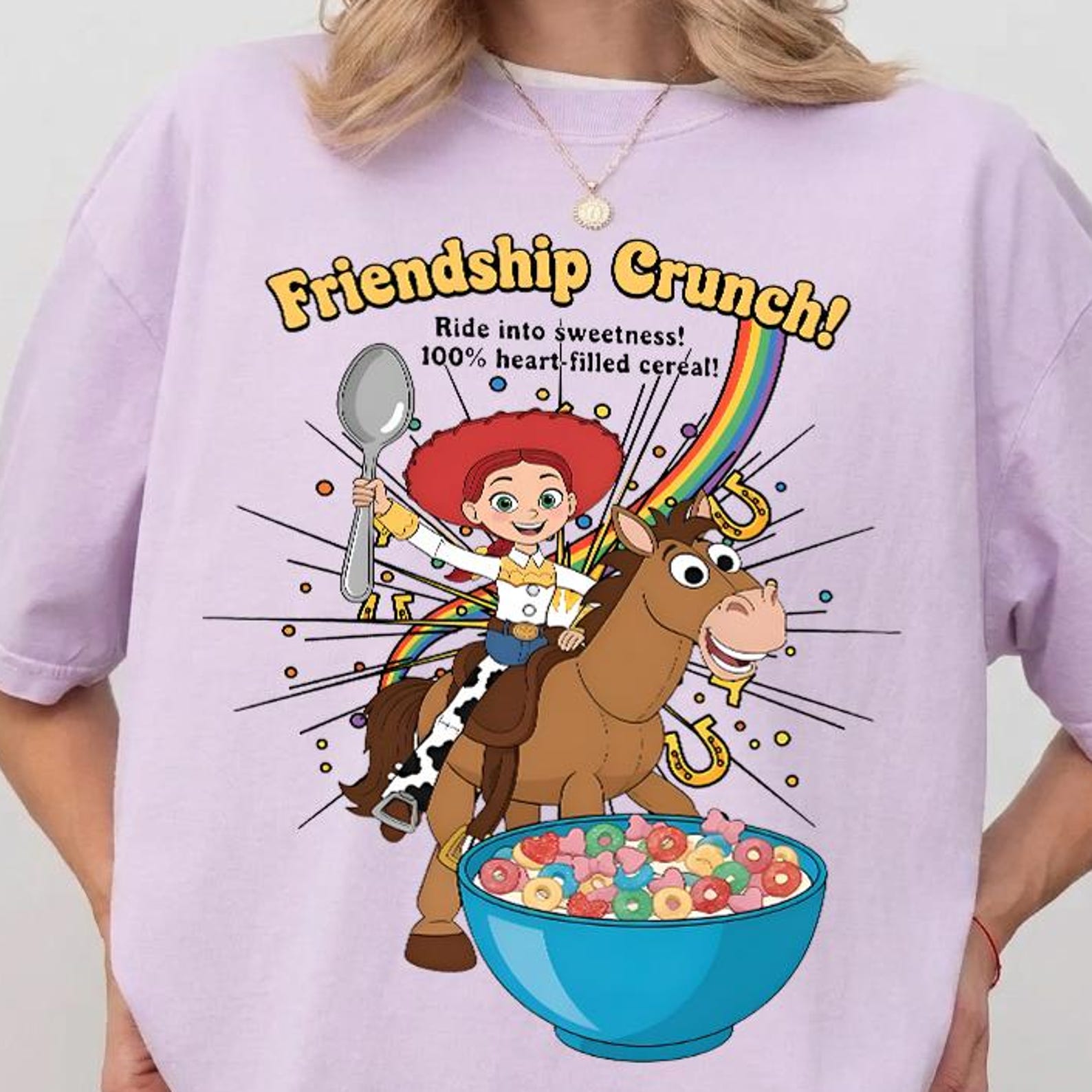 Toy Story Jessie & Bullseye Shirt - Toy Story Tshirt,Retro Disneyland Gift,Disney Trip Tshirt,Jessie Tshirt L