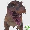 Tyrannosaurus Rex Figure, Vinyl Model, Soft Vinyl, Brown, Dinosaur Collection, Big Size