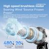 Portable USB Rechargeable High-Speed Mini Fan with Long-Lasting Battery for Outdoor and Desktop Use