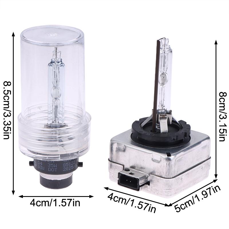 1 szt. 12V 35W Reflektor Ksenonowy Biały Żółty Żarówka Hid Żarówka Reflektora Ksenonowego D1S D2S D3S D4S Lampa Ksenonowa Światło 4300K 6000K
