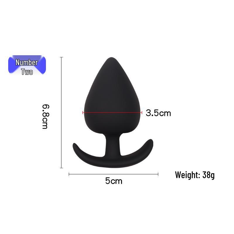 Silikon Pfirsich Analplug: Diskretes Tragen, Spaß im Garten, Selbstbefriedigung, SM-Spiel, Dehnung & Vorspiel Erwachsenenspielzeug