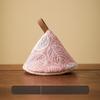 Japanese-style Triangle Pot Cap Enamel Pot Handle Cap Anti-scalding Pot Cap Pot Jacket Fabric Heat Insulation Gloves