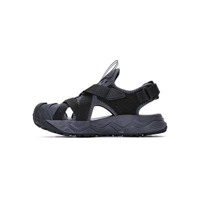Stilvolle Bequeme Atmungsaktive Höhenvergrößernde Kindersandalen Kindersandalen Schwarz 2421505LS