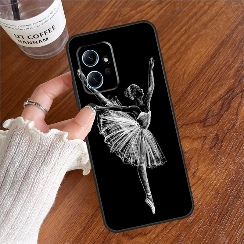 Ballet Ballerina Dancer Case For Xiaomi Redmi 13C 14C 10C 12C Redmi Note 14 12 11 9 10 13 Pro 9S 10S 11S 12S Cover
