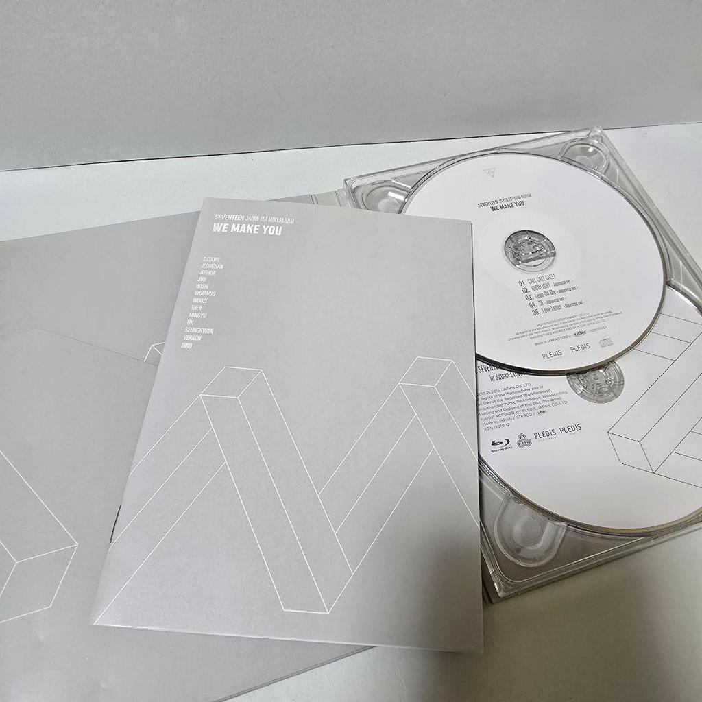 [USED] SEVENTEEN WE MAKE YOU First Press Limited Edition B CD+Blu-ray