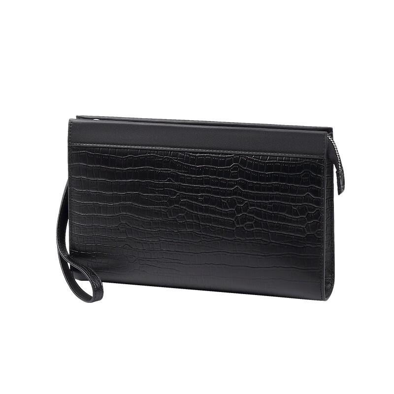 SCHWARZETIENNE Men's Leather Clutch Bag