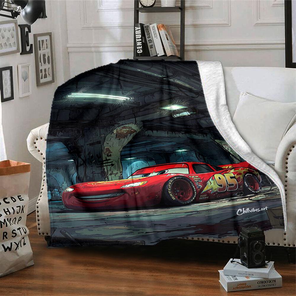 Rustic Mcqueen Garage Blanket Soft Throw Blanket For Home Bedroom Bed Sofa Travel Office Solid Christmas Blanket