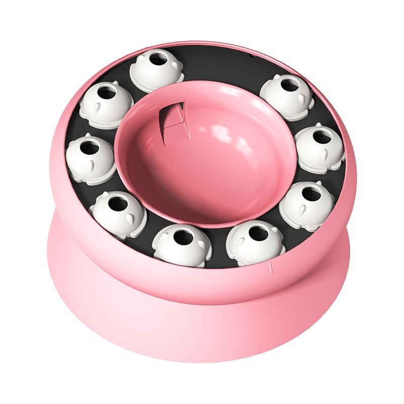 Popular Multifunctional Cat Supplies Leaky Slow Food Bowl Cat Self-Hi Interactive Toys Pet Cat Supplies