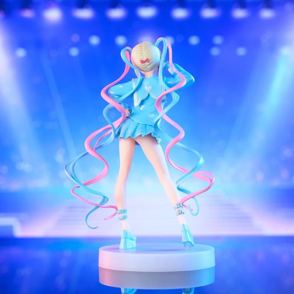 17cm Needy Girl Overdose Anime Figure Parade KAngel Action Figures Virtual Uploader PVC Collection Model Ornaments Toys