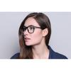 Full Rim Square Blue Smartbuy Collection Gatsby Cp141d Fashion Unisex Eyeglasses