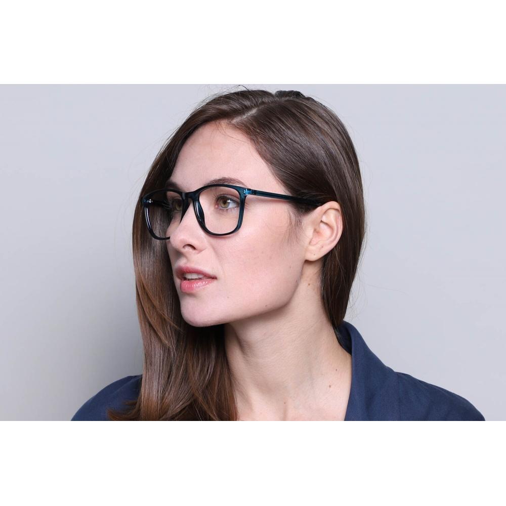 Full Rim Square Blue Smartbuy Collection Gatsby Cp141d Fashion Unisex Eyeglasses