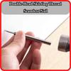 Versatile Double Headed Nails Invisible Nails Flat Head Nails 202pcs for Home & Crafts Suitable for Photos & Decorations