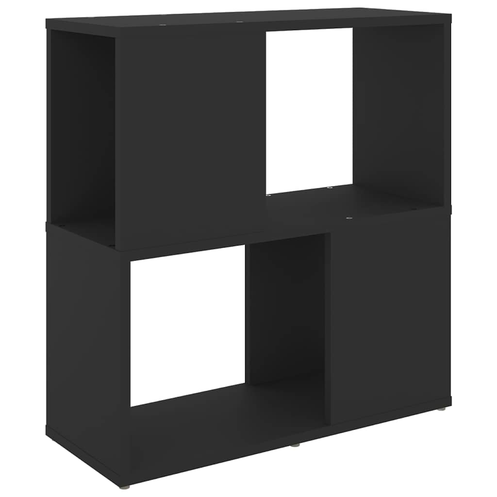 Bookshelf Black 60 x 24 x 63 cm Particleboard