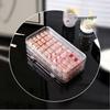 Nail Art Dustproof Transparent Organizer Storage Box and Display Book