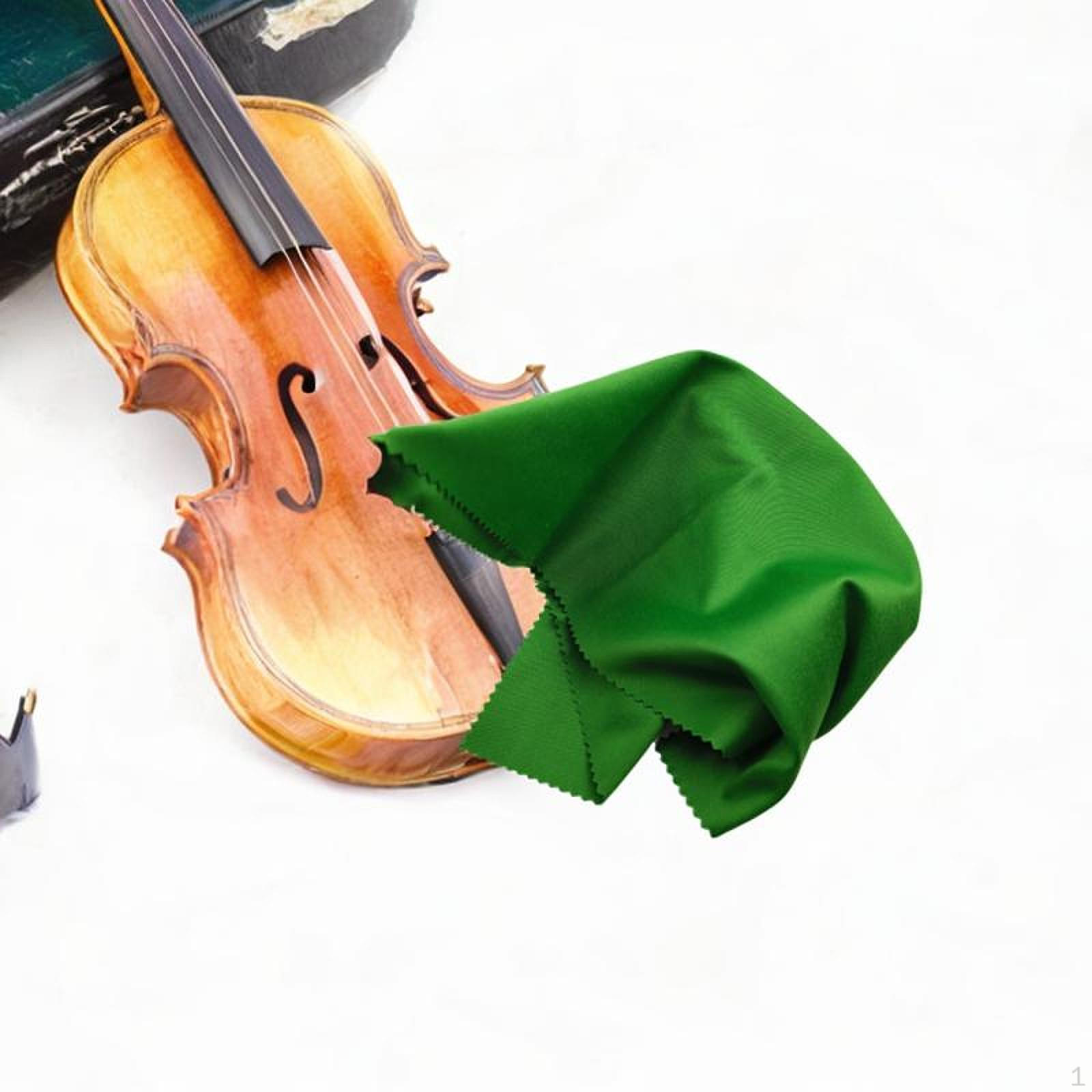Guitar Cloth,Violin Cloth Polishing Wipe,30x30cm,Soft,Instrument Cleaning for