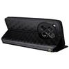 For OnePlus Ace 3 5G/12R 5G Phone Cover Magnetic Rhombus Pattern Leather Case