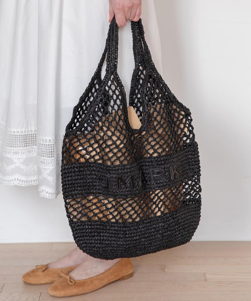 Jmarknewyork Logo Net Bag - Black