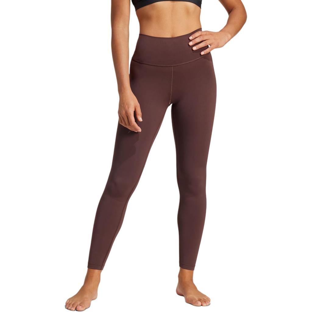 Adidas Women's High Waisted Print Leggings Shadow Brown IX0191