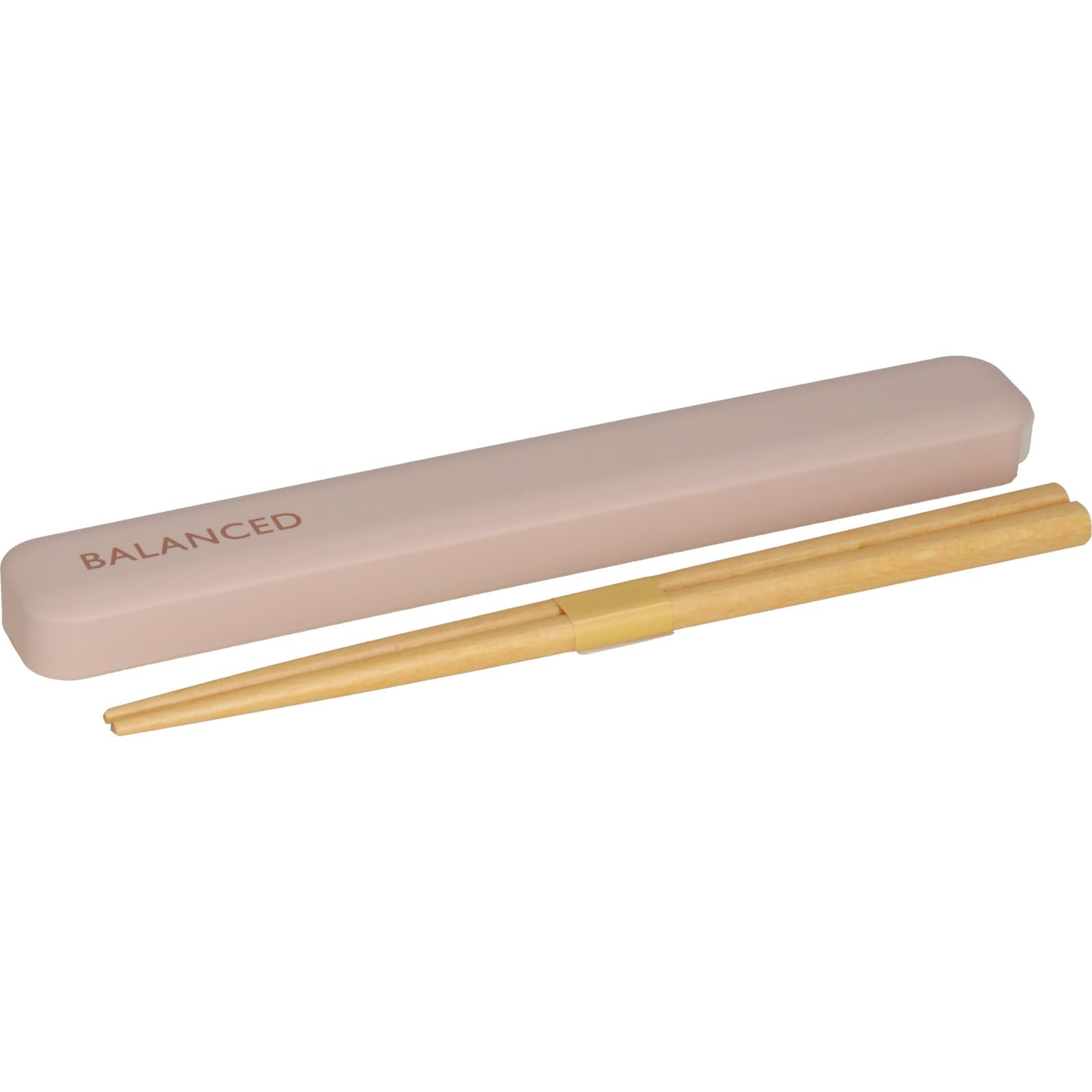 

Yamanaka Lacquerware Chopsticks and Chopstick Case BALANCED BE for Lunch Boxes and Portable Made in Set, 18cm, (Beige), Use, Japan, C18039-8 бежевый