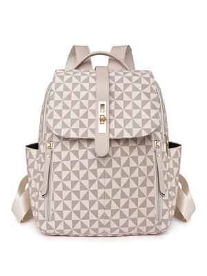 Mochila Retro Floral para Mujer 2025: Mochila Escolar de Gran Capacidad a la Moda