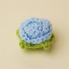 Knitted Flowers Smal Flowers Finished Handmade Flowers Artificial Flowers Crochet Flowers for Hair Clothes Decoration